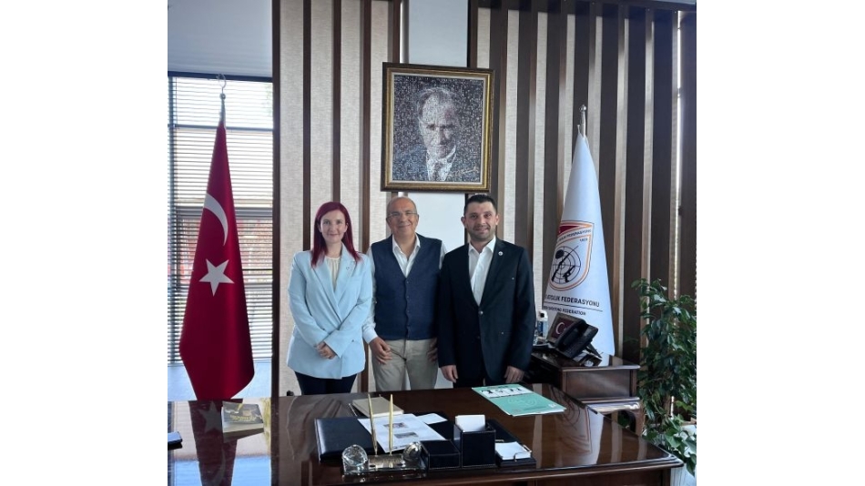 UDPAS Sports Club representatives visited President of the Turkish Shooting Federation Mr. Murat Kocakaya.